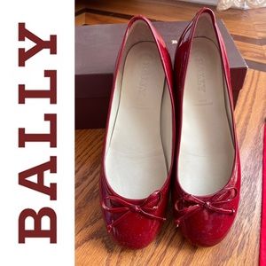 Bally Patent Leather ballerina flats size 5